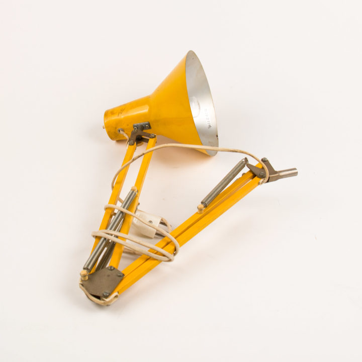 yellow raw lamp soon painted white