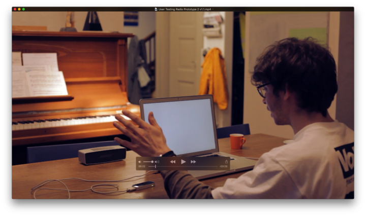 user testing music player teaser image
